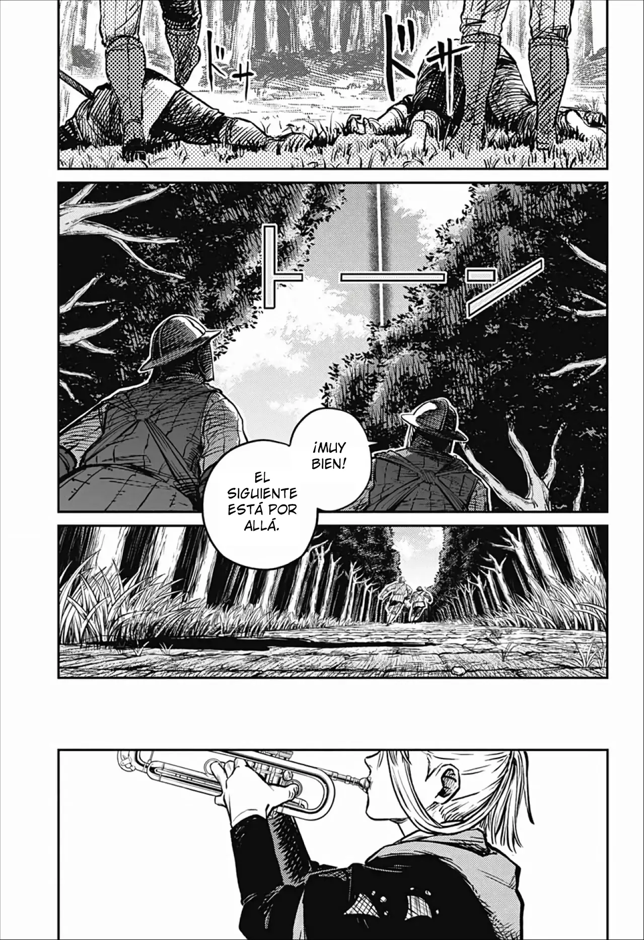 The Bugle Call Capitulo 4: Su Primera Expedición página 33