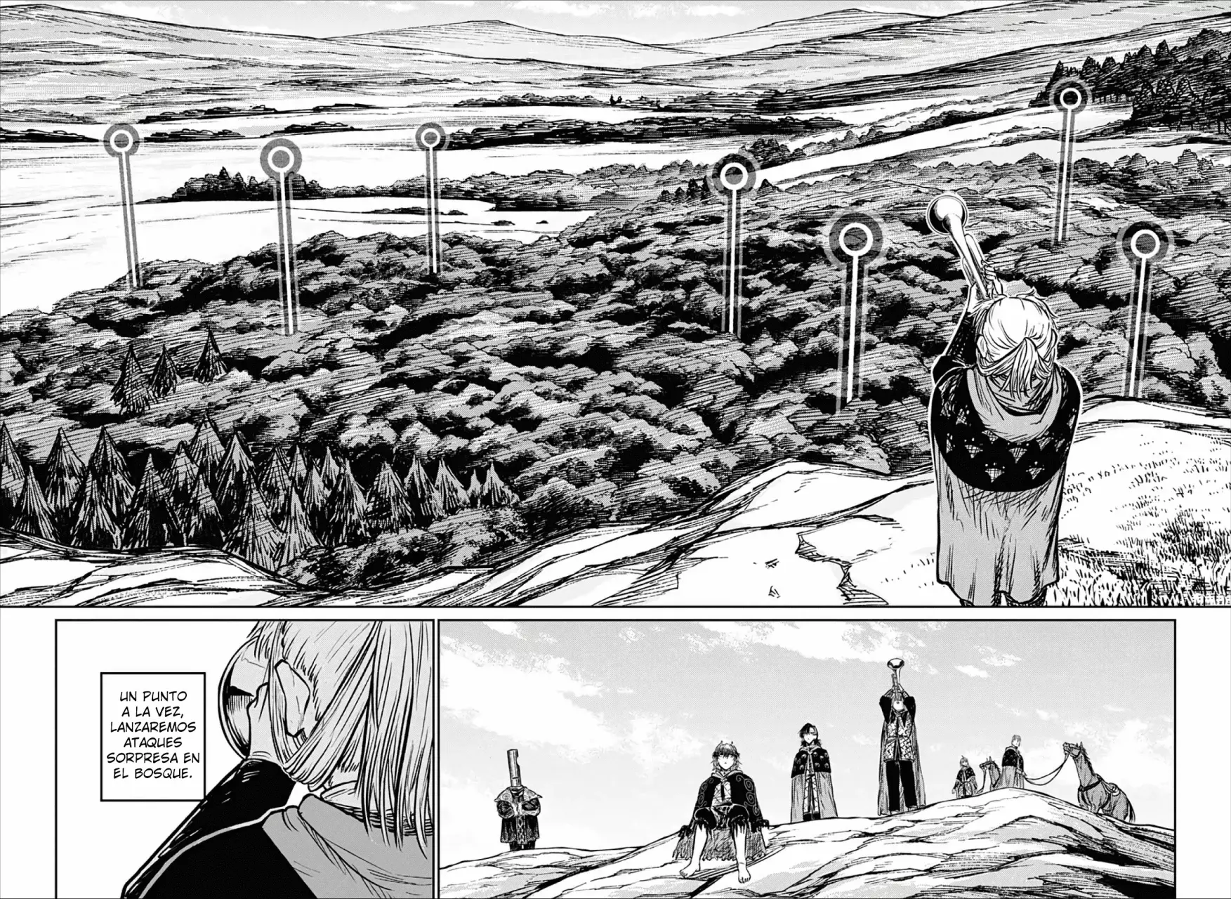 The Bugle Call Capitulo 4: Su Primera Expedición página 34