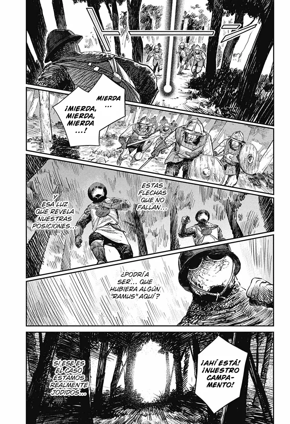 The Bugle Call Capitulo 4: Su Primera Expedición página 38