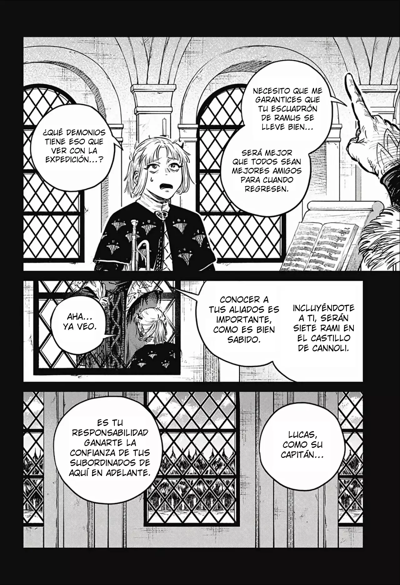 The Bugle Call Capitulo 4: Su Primera Expedición página 8