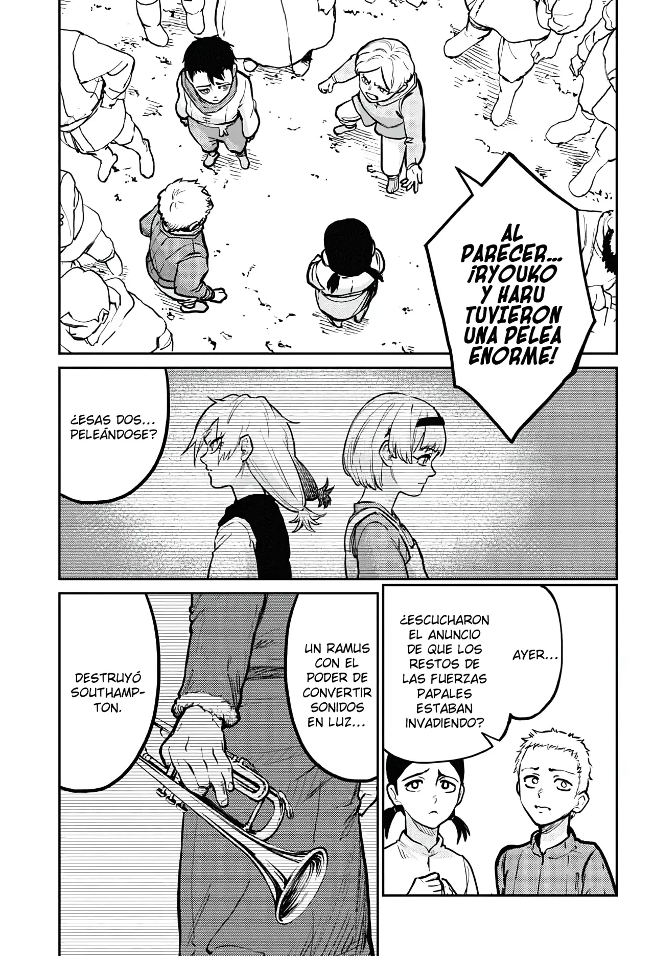 The Bugle Call Capitulo 40: Un Árbol Mecánico página 35