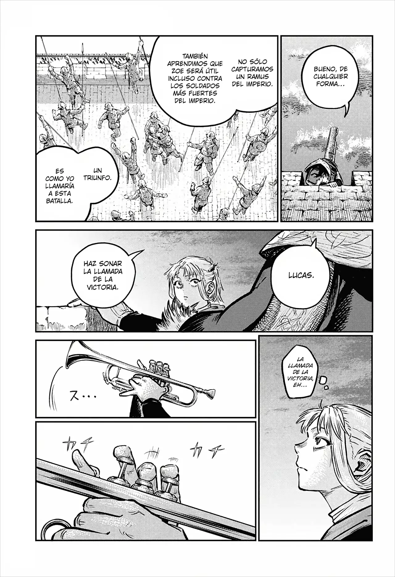 The Bugle Call Capitulo 6: La Batalla del Castillo Cannoli, Parte 2 página 39