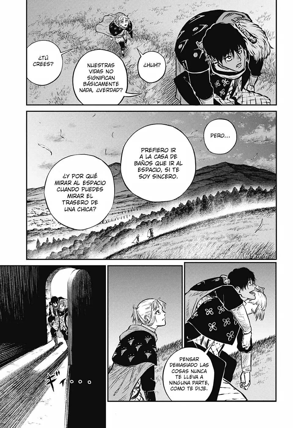 The Bugle Call Capitulo 7: Brillando en las Profundidades del Cielo Nocturno página 41