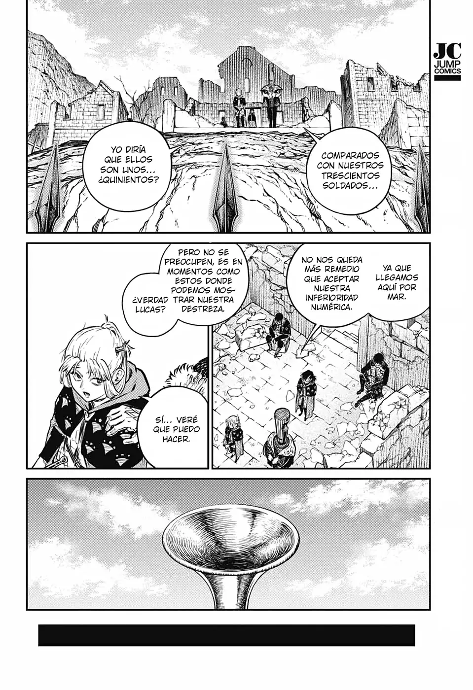 The Bugle Call Capitulo 8: Anillo de Flores página 6