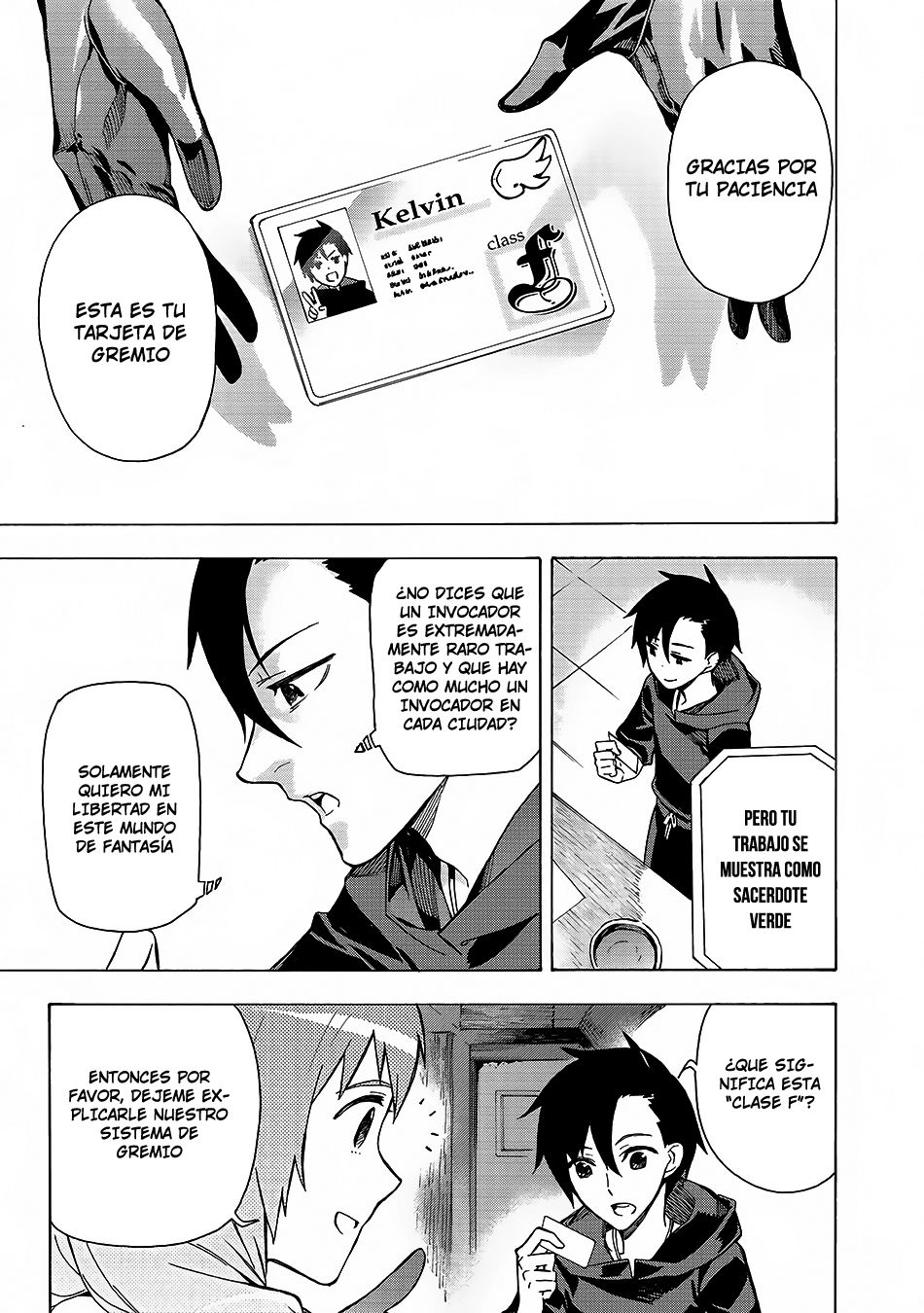 Kuro no Shoukanshi Capitulo 1: El invocador página 15