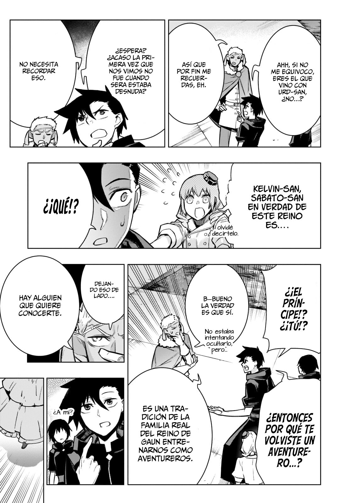 Kuro no Shoukanshi Capitulo 100: Ceremonia de Nombramiento IV. página 16