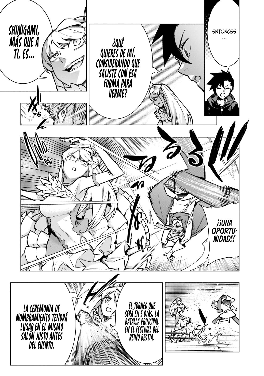 Kuro no Shoukanshi Capitulo 101: Ceremonia de Nombramiento V. página 12