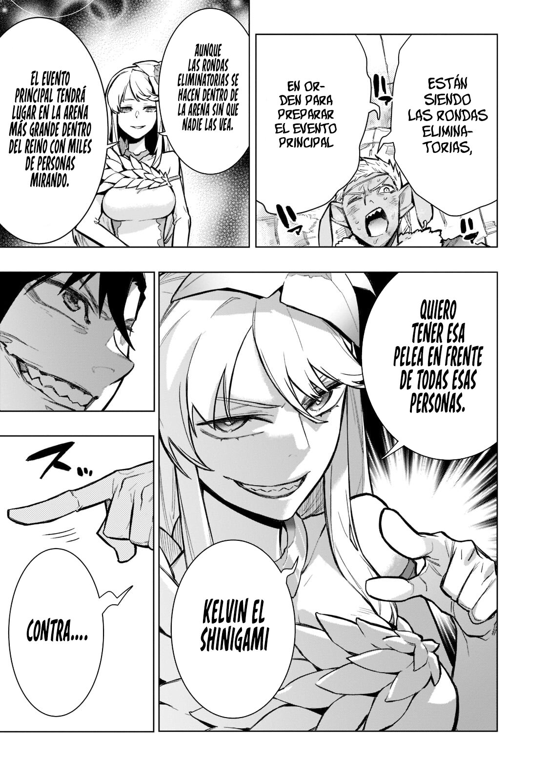 Kuro no Shoukanshi Capitulo 101: Ceremonia de Nombramiento V. página 14