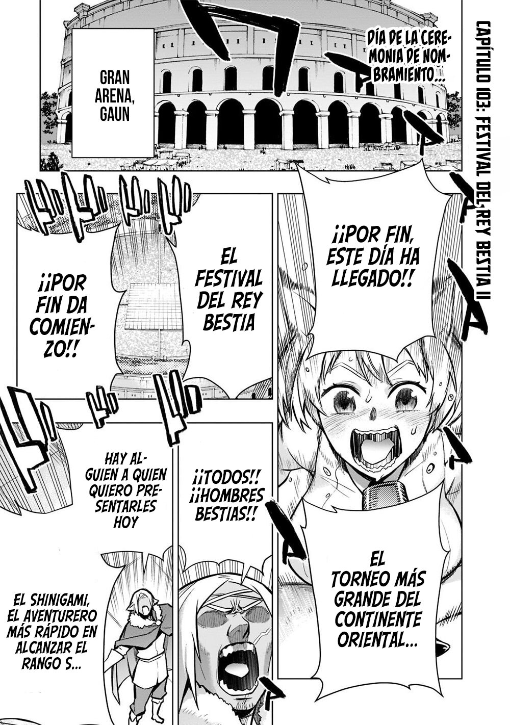 Kuro no Shoukanshi Capitulo 103: Festival del Rey Bestia II página 4