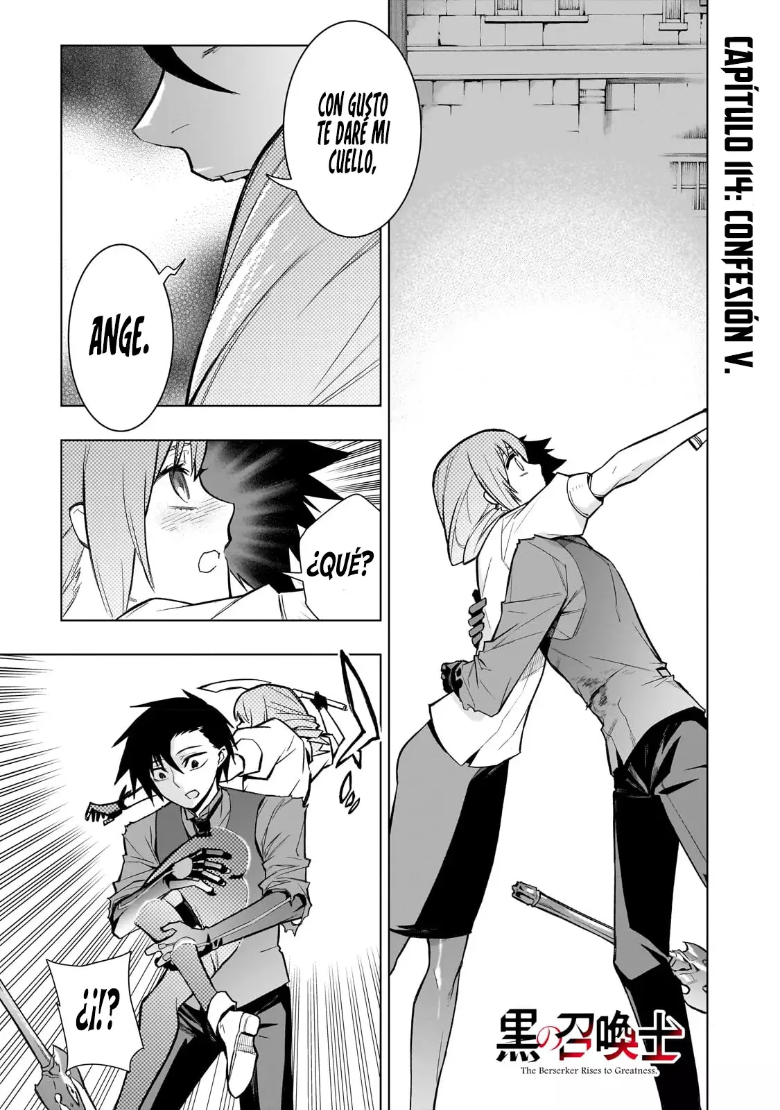 Kuro no Shoukanshi Capitulo 114: Confesión V página 4