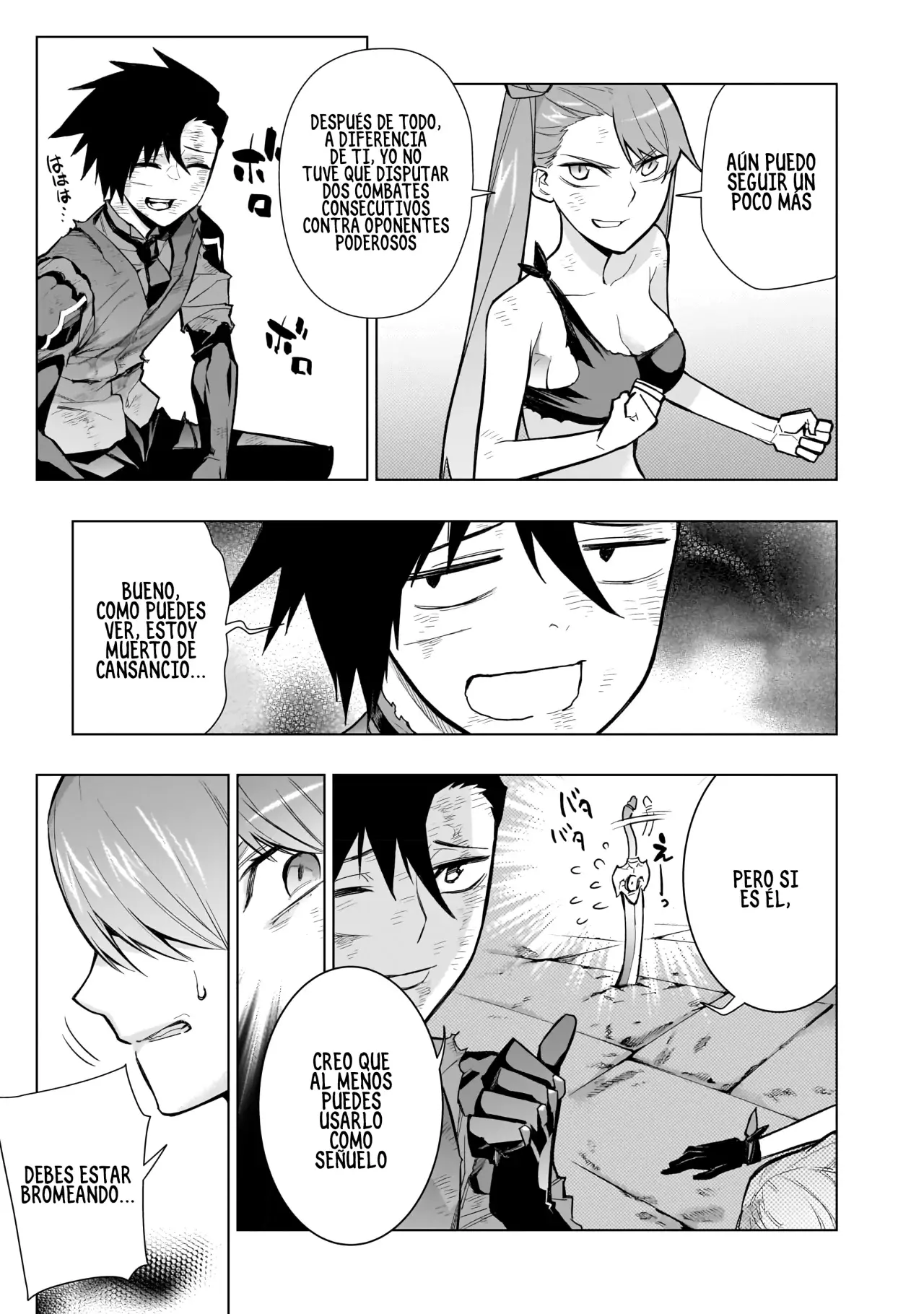 Kuro no Shoukanshi Capitulo 116: Confesión VII página 3