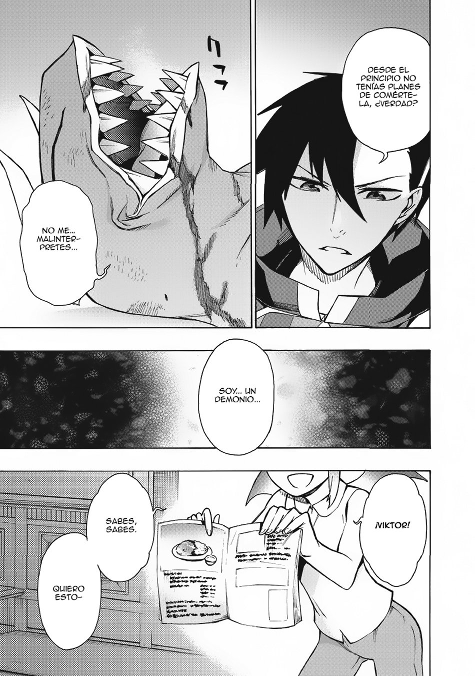 Kuro no Shoukanshi Capitulo 12: La Hija del Rey Demonio Gustav. página 15