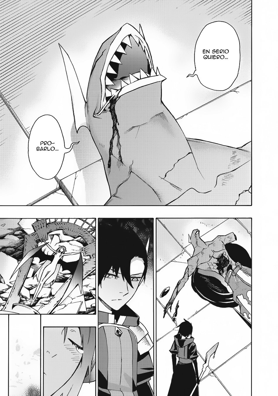 Kuro no Shoukanshi Capitulo 12: La Hija del Rey Demonio Gustav. página 17