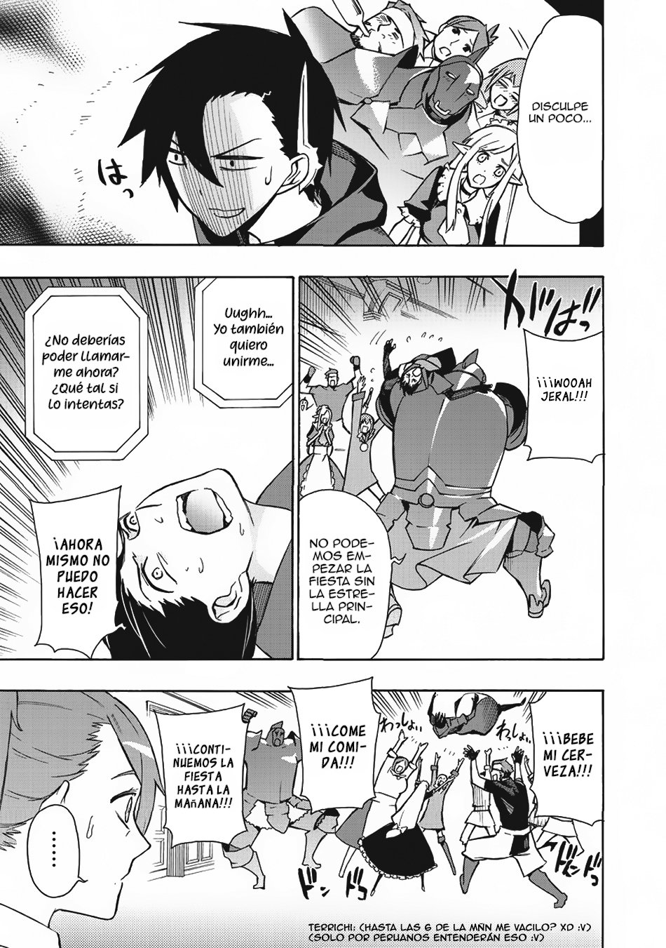 Kuro no Shoukanshi Capitulo 12: La Hija del Rey Demonio Gustav. página 27