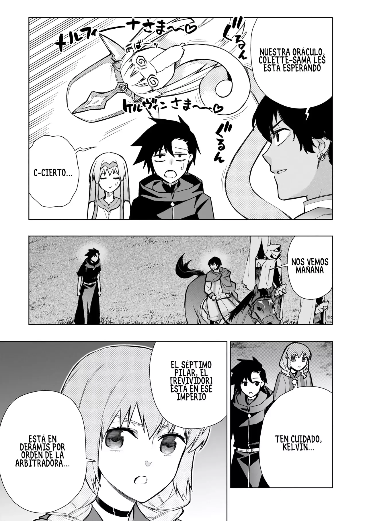 Kuro no Shoukanshi Capitulo 123: Apóstoles IV página 11