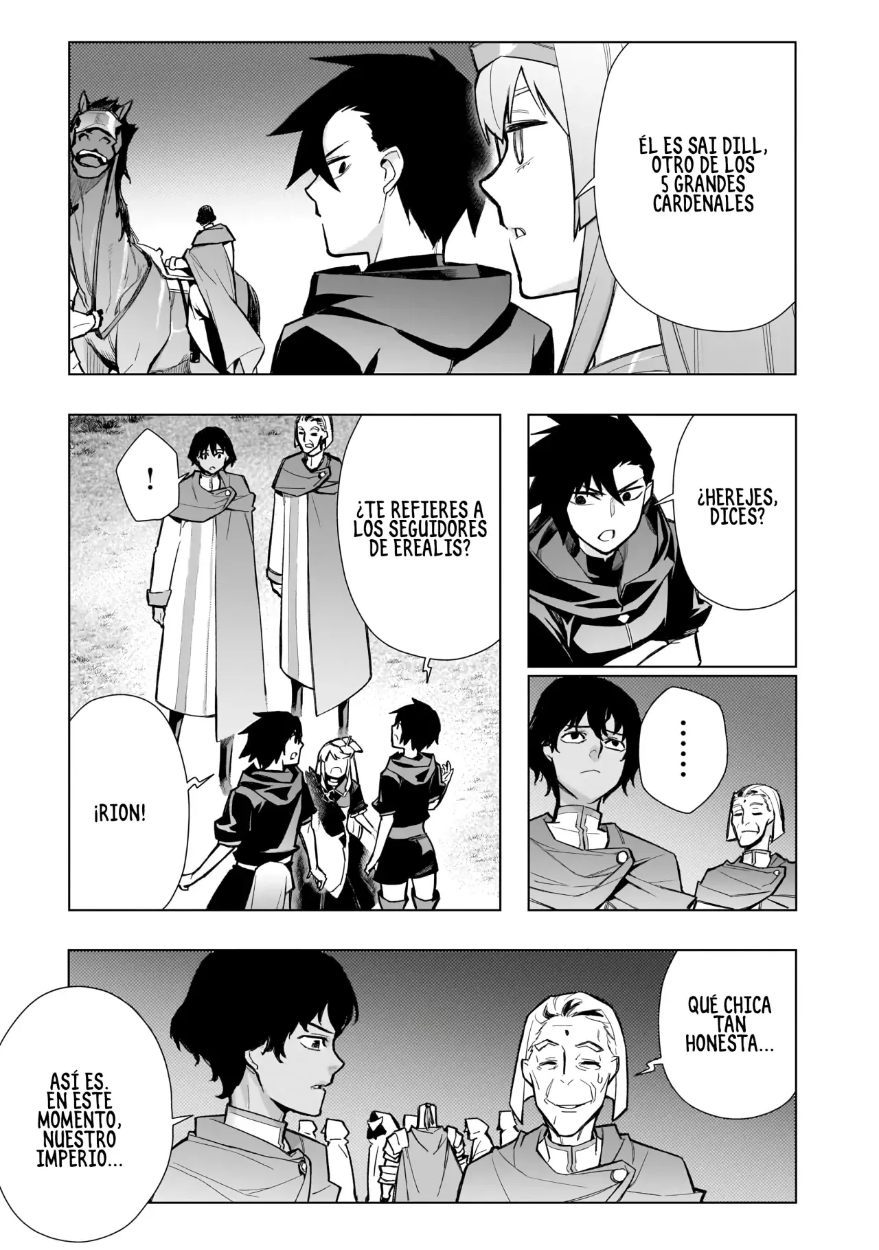 Kuro no Shoukanshi Capitulo 123: Apóstoles IV página 7
