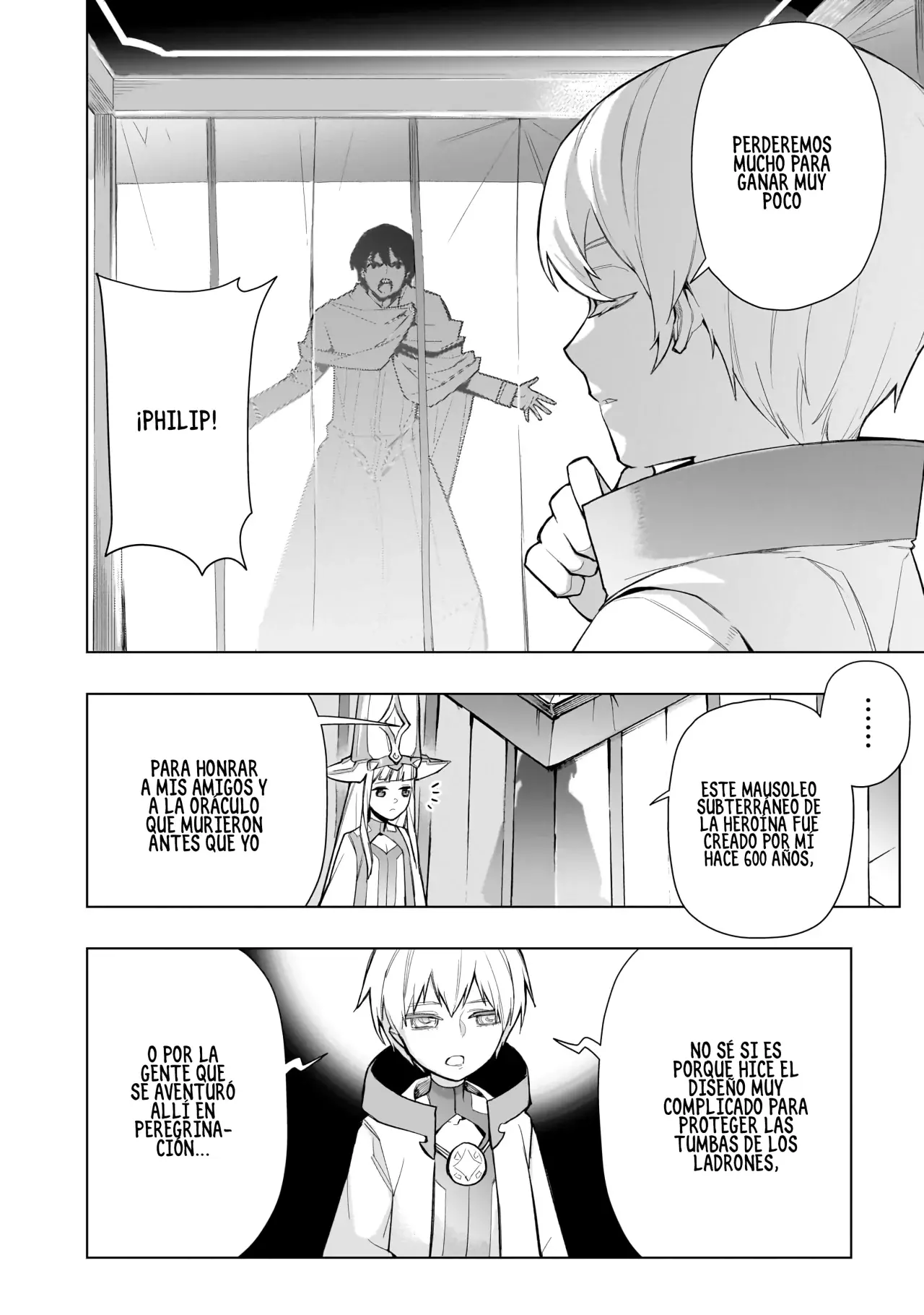 Kuro no Shoukanshi Capitulo 128: El mausoleo subterráneo de la heroína I página 14