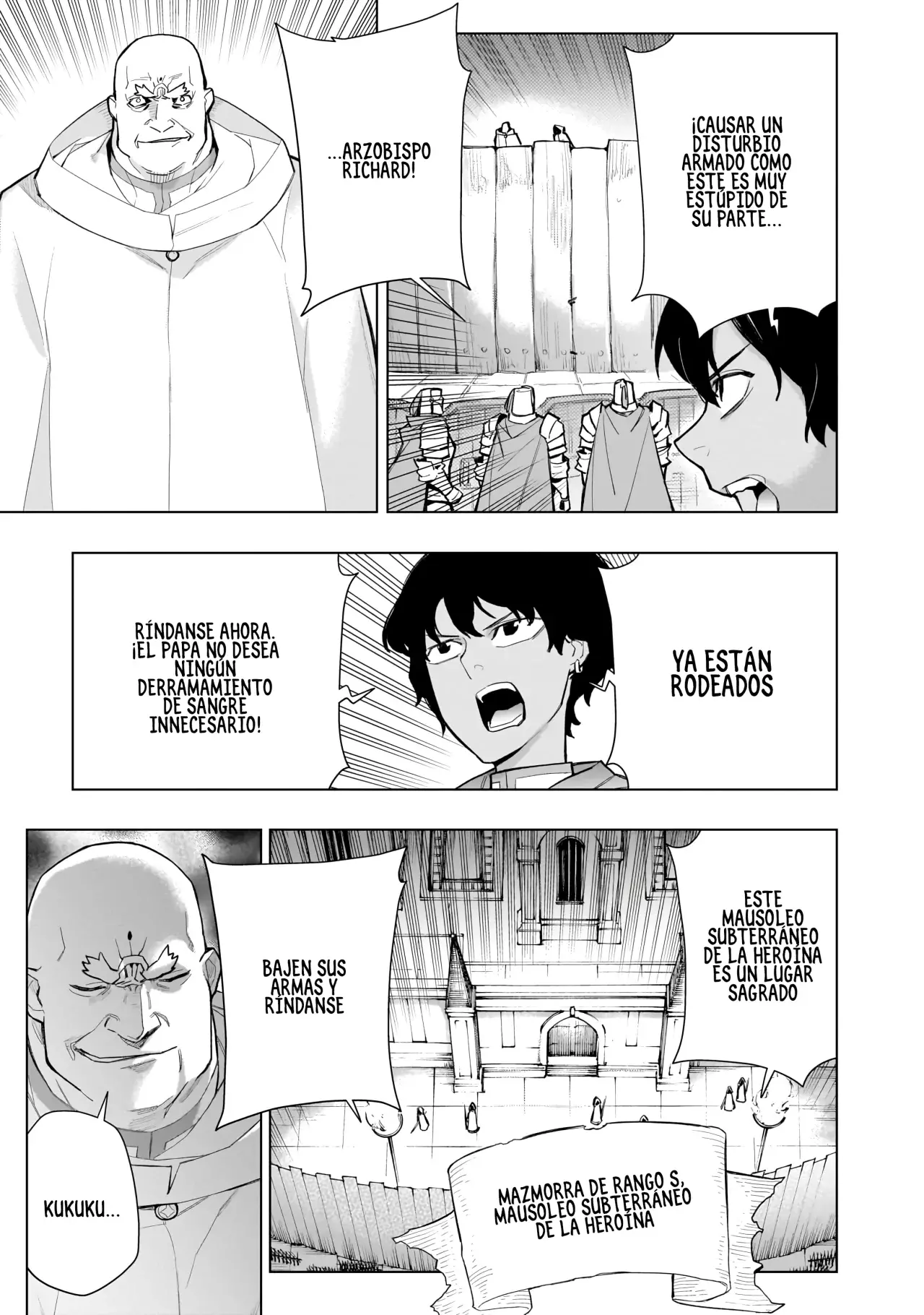 Kuro no Shoukanshi Capitulo 128: El mausoleo subterráneo de la heroína I página 5