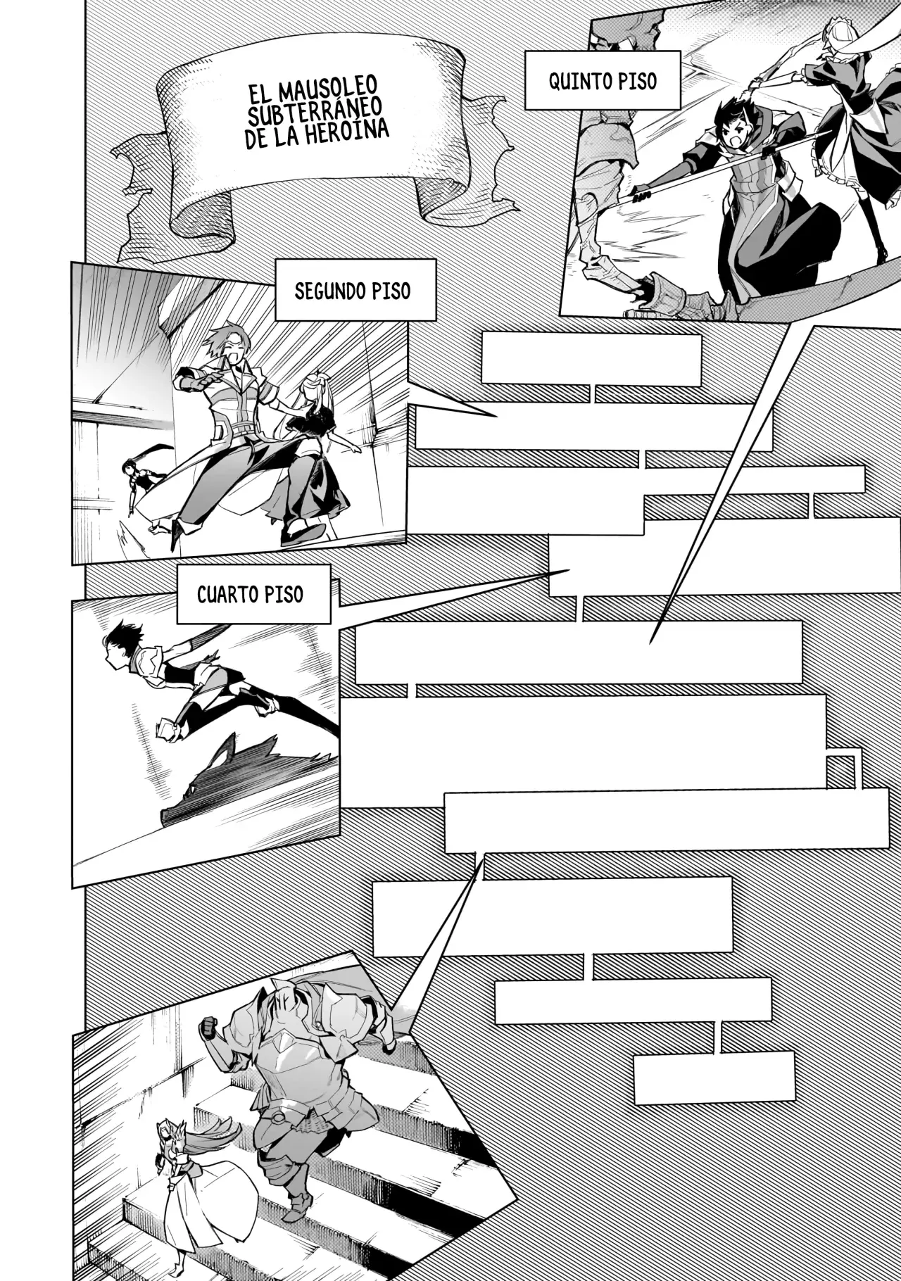 Kuro no Shoukanshi Capitulo 130: El mausoleo subterráneo de la heroína III página 16