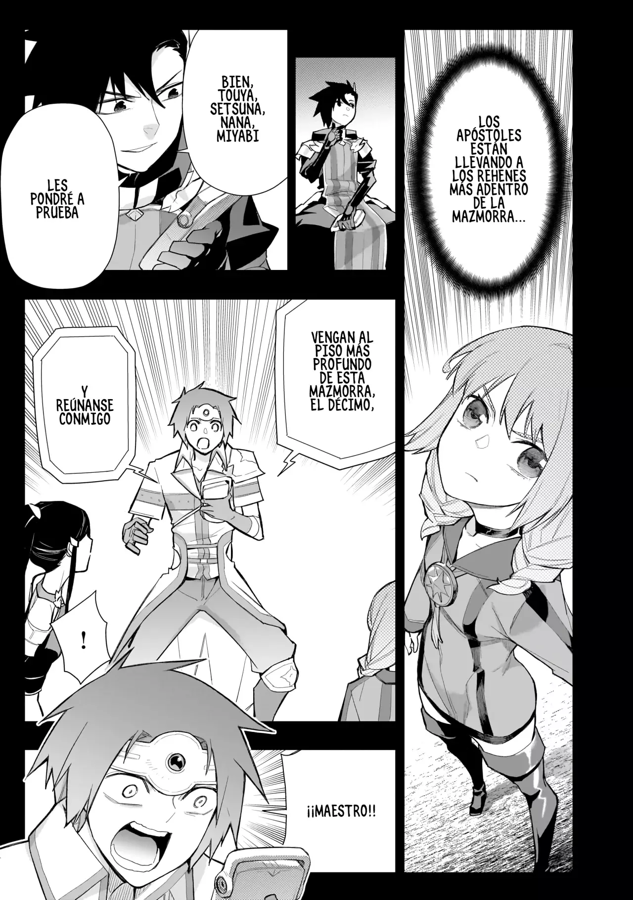 Kuro no Shoukanshi Capitulo 130: El mausoleo subterráneo de la heroína III página 5