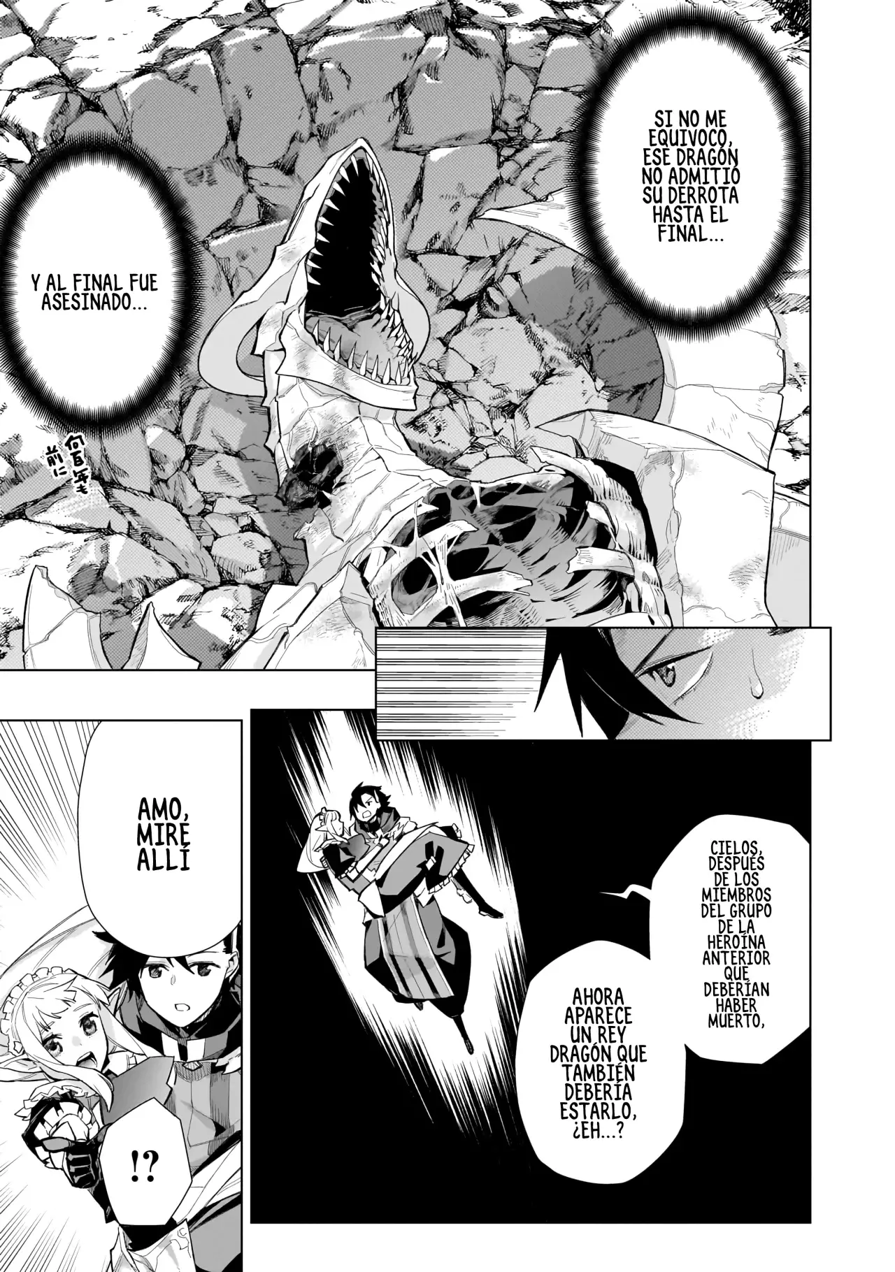 Kuro no Shoukanshi Capitulo 132: El mausoleo subterráneo de la heroína V página 13