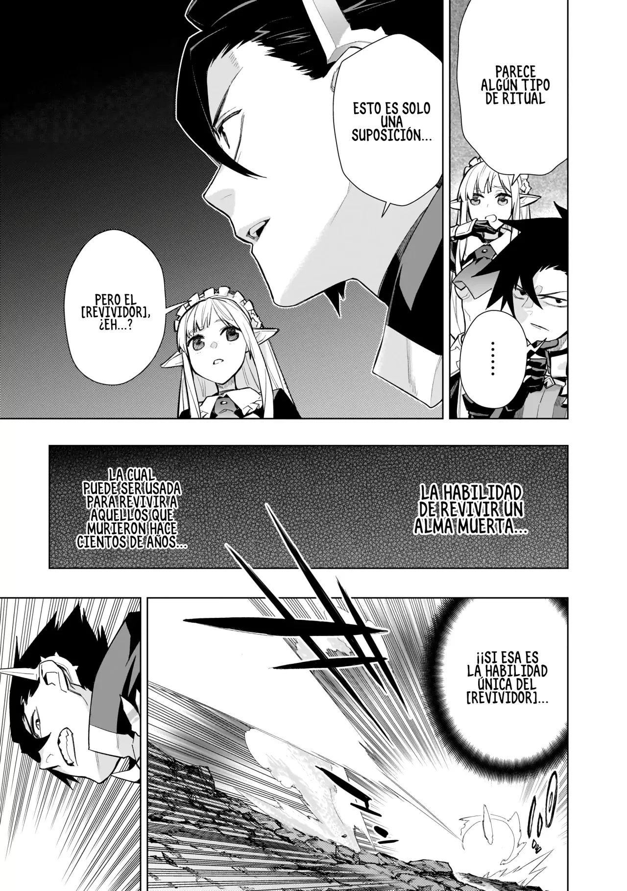 Kuro no Shoukanshi Capitulo 132: El mausoleo subterráneo de la heroína V página 15