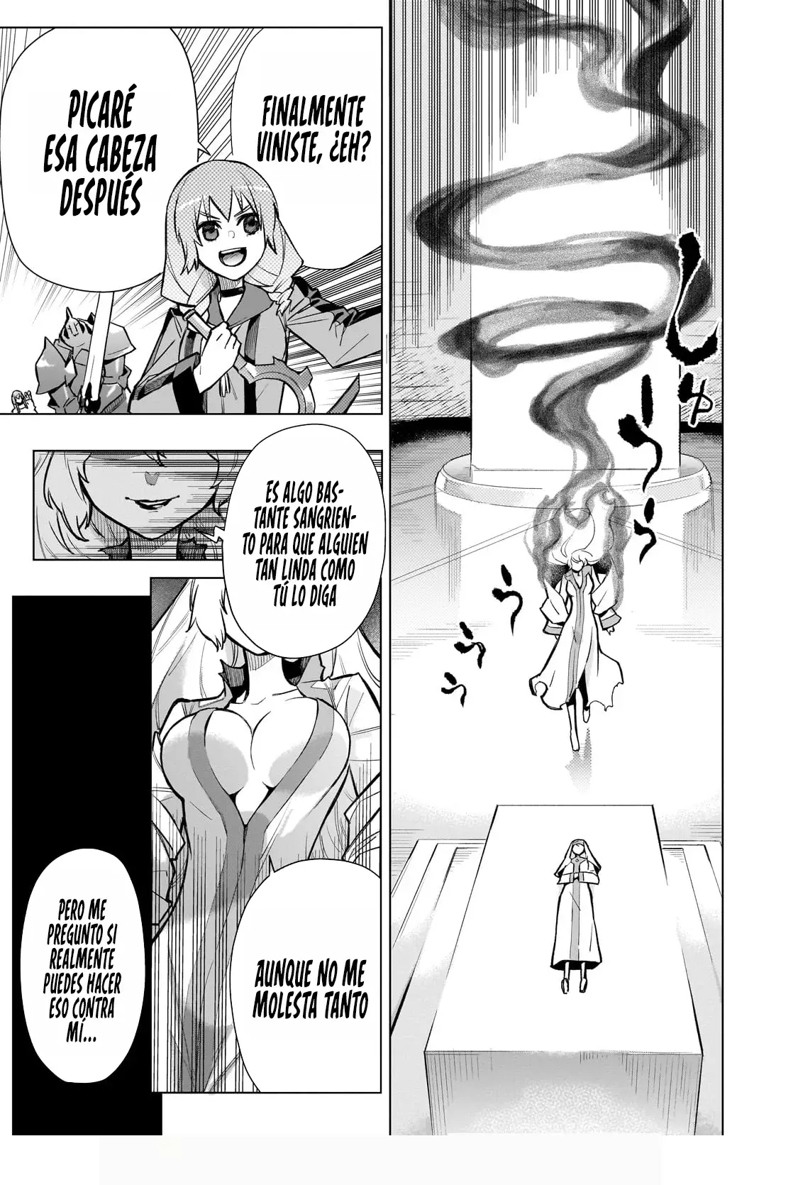 Kuro no Shoukanshi Capitulo 138: El mausoleo subterráneo de la heroína XI página 15