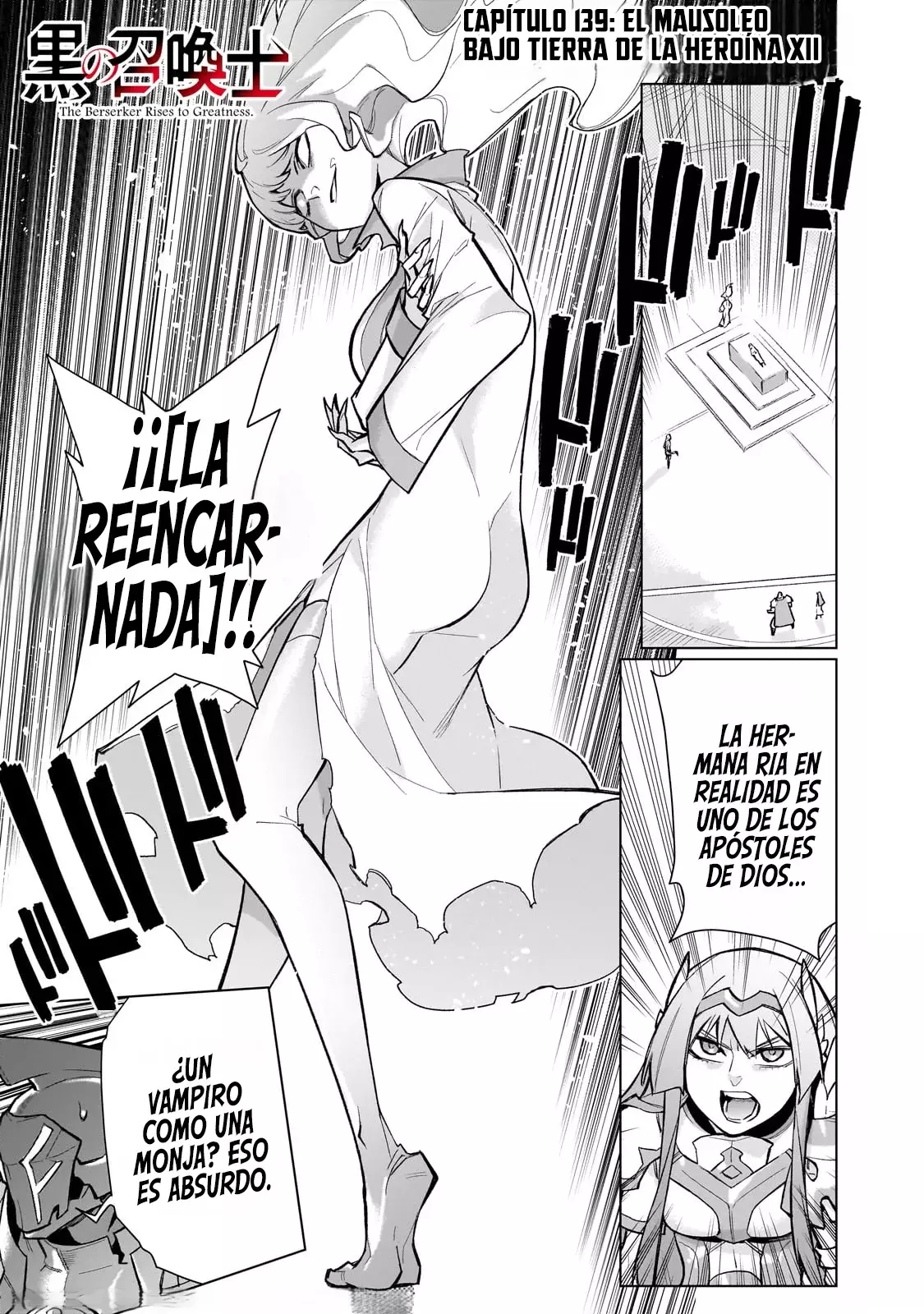 Kuro no Shoukanshi Capitulo 139: El Mausoleo Subterráneo de la Heroína XII. página 5