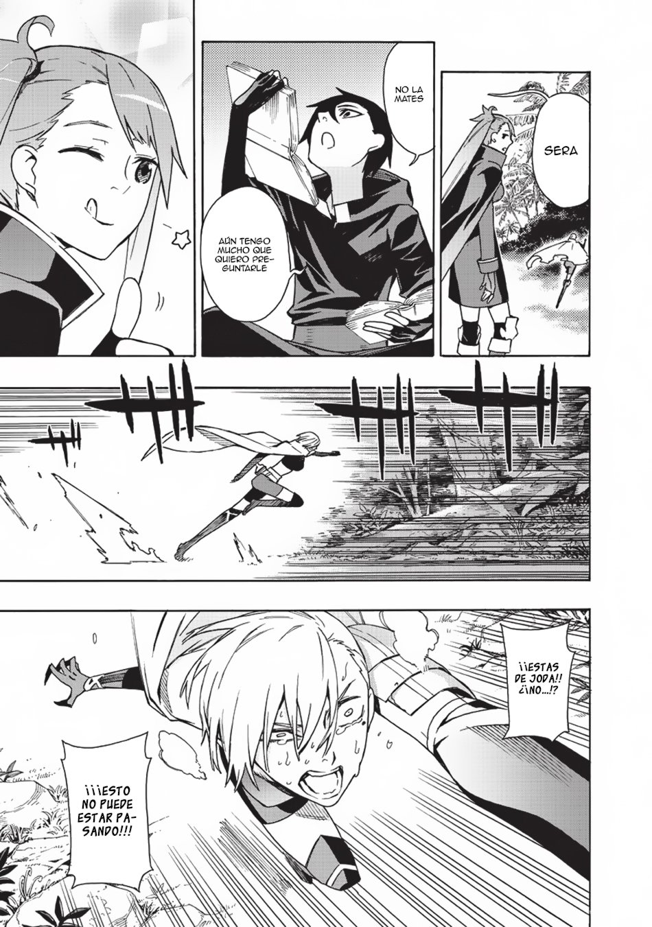 Kuro no Shoukanshi Capitulo 14: El Viento Negro II página 12
