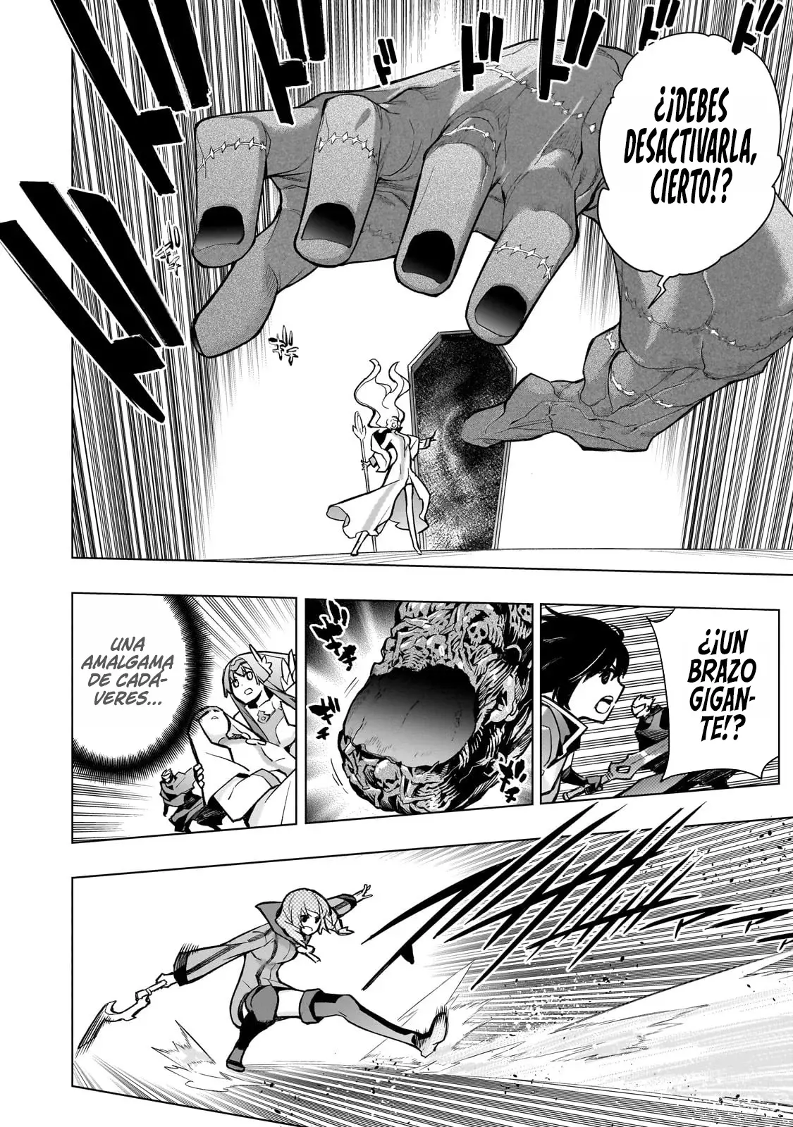 Kuro no Shoukanshi Capitulo 141: El Eclipse de la Lanza Sagrada II. página 8