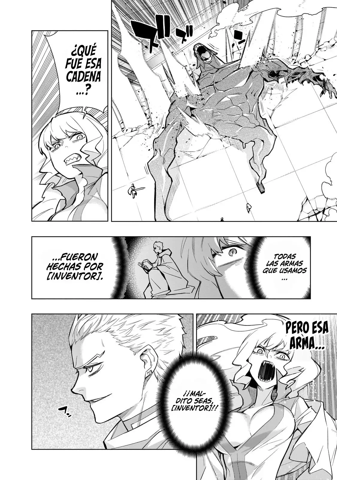 Kuro no Shoukanshi Capitulo 143: El Eclipse de la Lanza Sagrada IV página 8