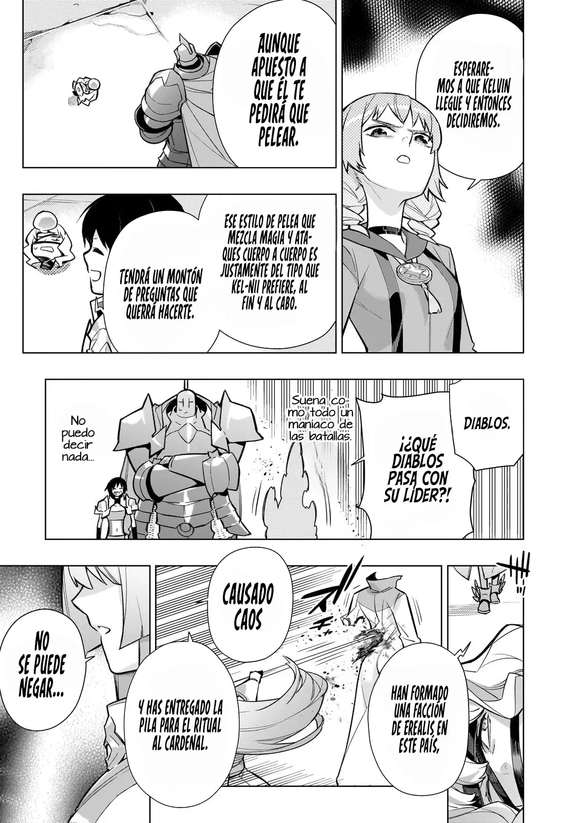 Kuro no Shoukanshi Capitulo 144: El Eclipse de la Lanza Sagrada IV página 11
