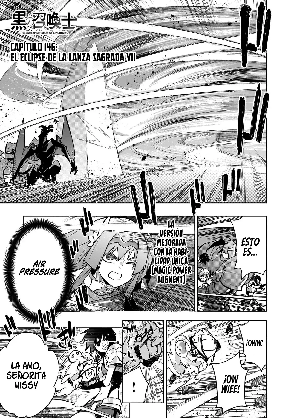 Kuro no Shoukanshi Capitulo 146: El Eclipse de la Lanza Sagrada VII página 5