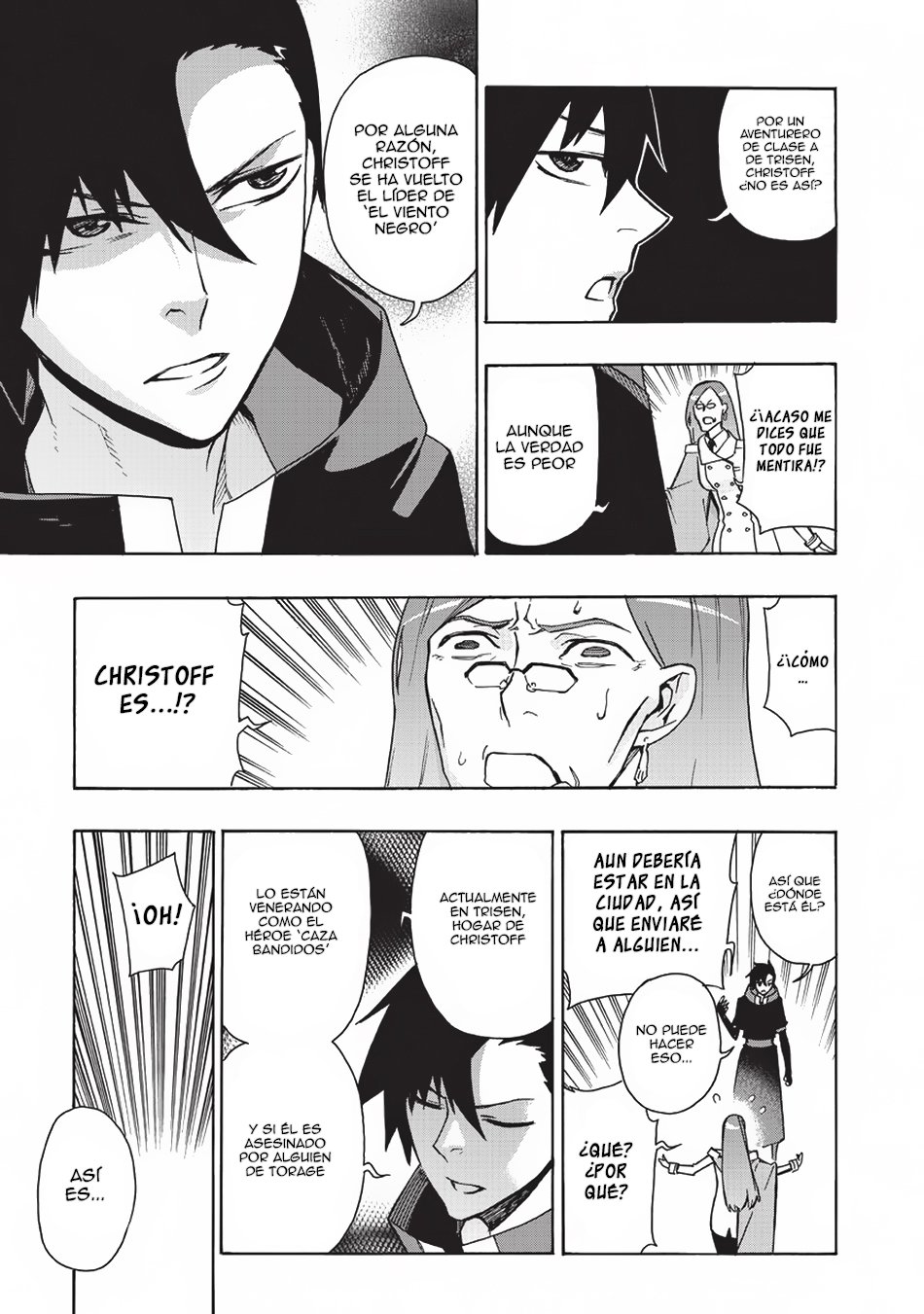 Kuro no Shoukanshi Capitulo 15: El Viento Negro III página 11