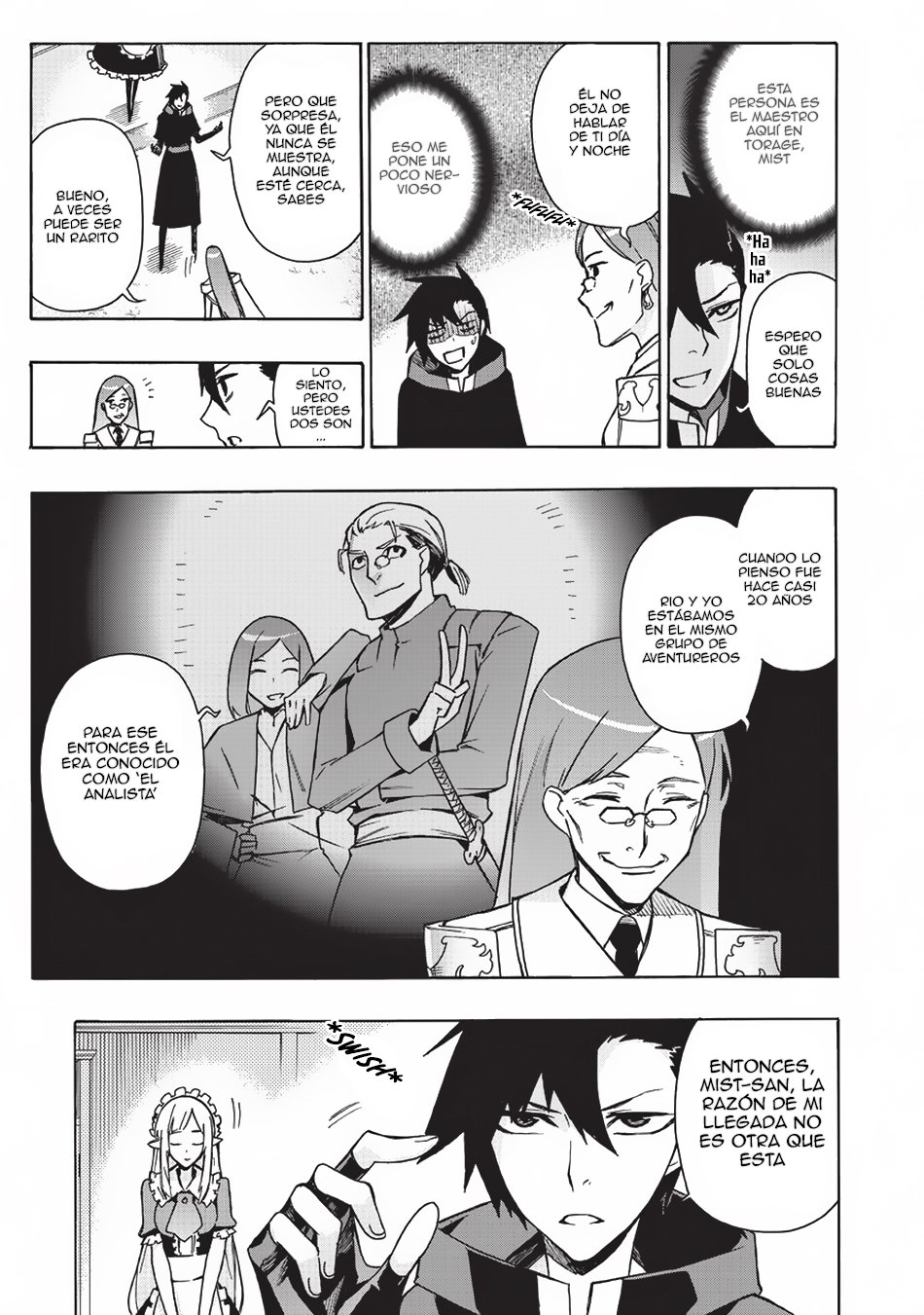 Kuro no Shoukanshi Capitulo 15: El Viento Negro III página 9