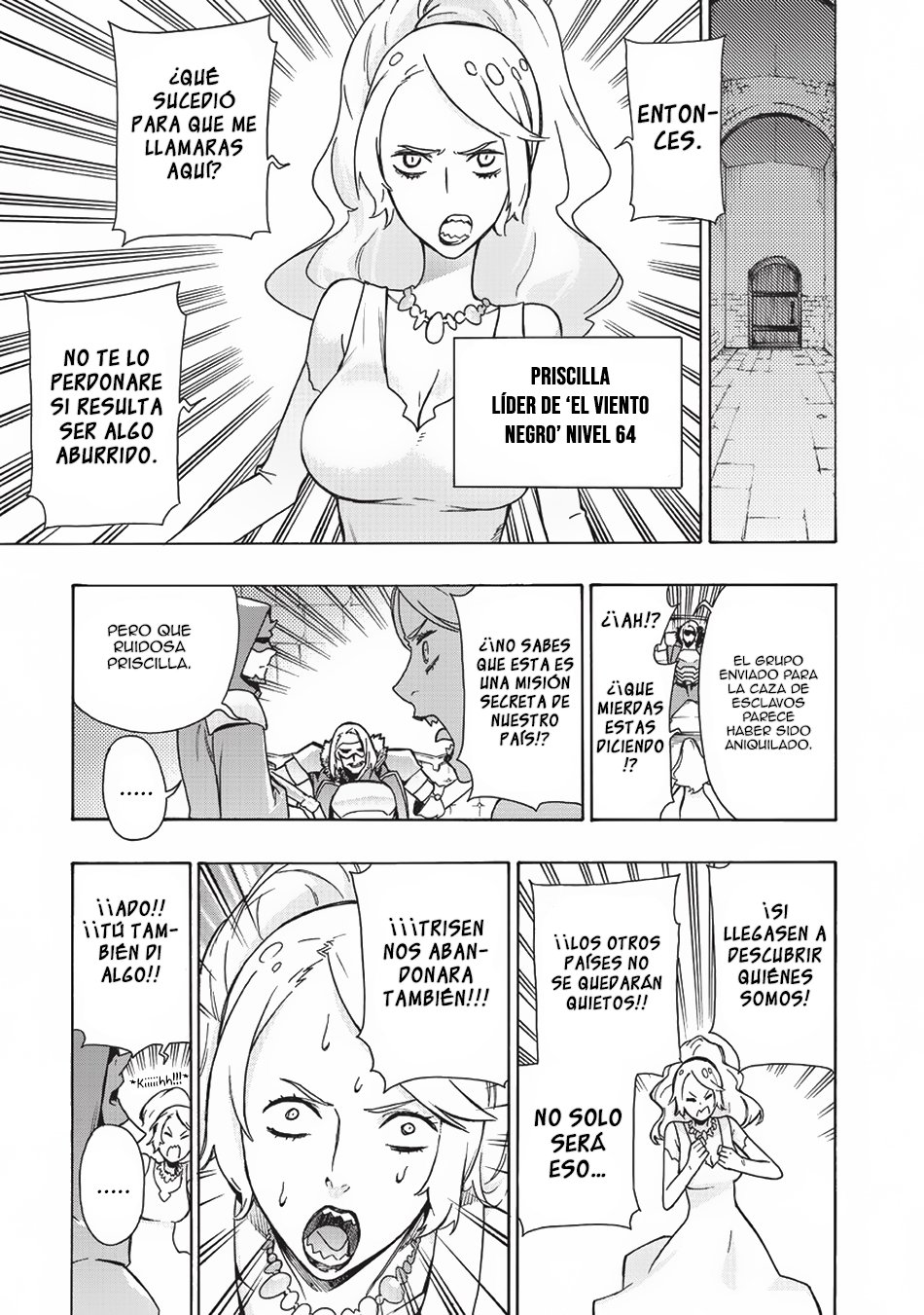 Kuro no Shoukanshi Capitulo 16: El Viento Negro IV página 12