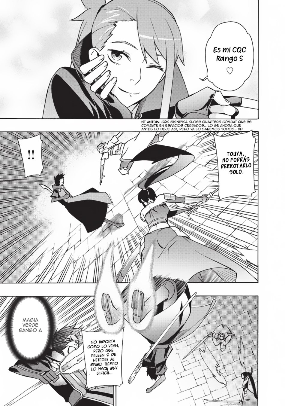 Kuro no Shoukanshi Capitulo 18: El Héroe II página 21