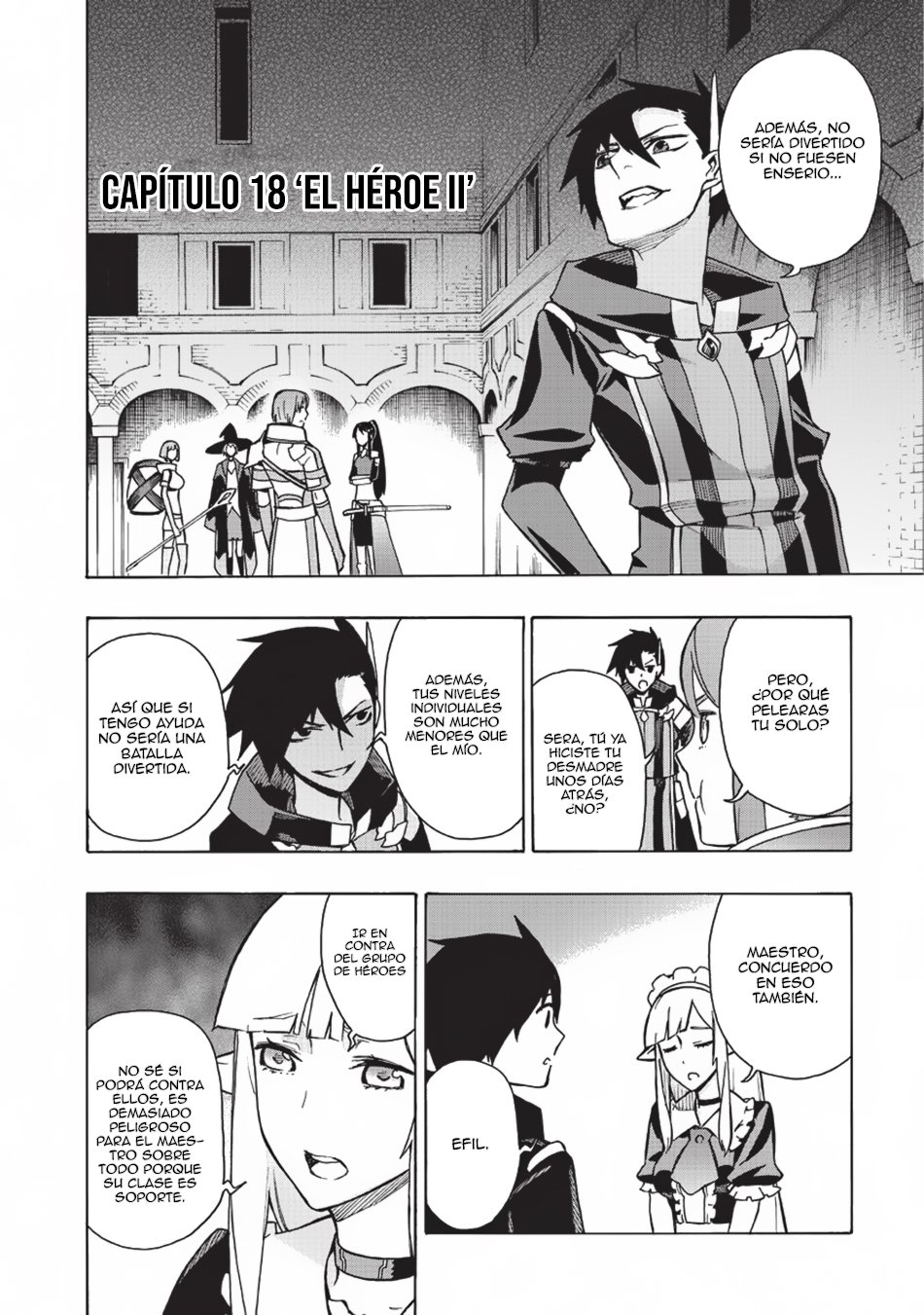 Kuro no Shoukanshi Capitulo 18: El Héroe II página 4
