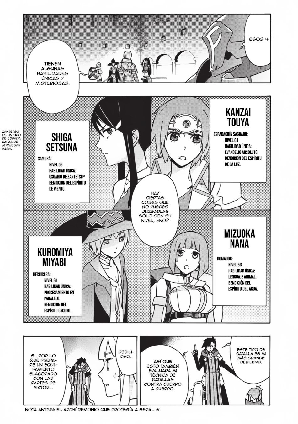Kuro no Shoukanshi Capitulo 18: El Héroe II página 5