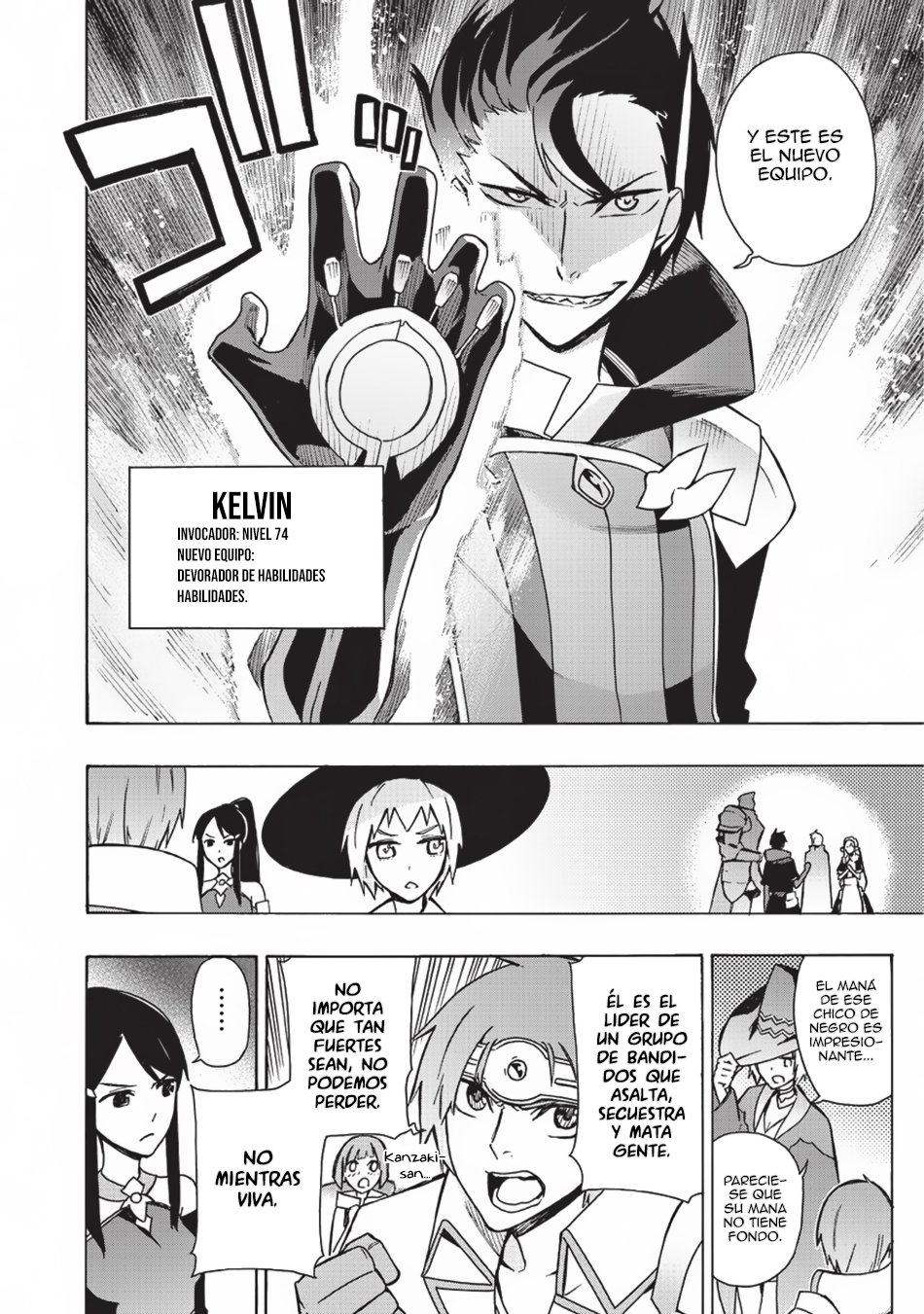 Kuro no Shoukanshi Capitulo 18: El Héroe II página 6