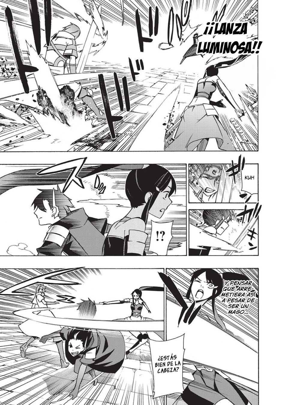 Kuro no Shoukanshi Capitulo 18: El Héroe II página 9
