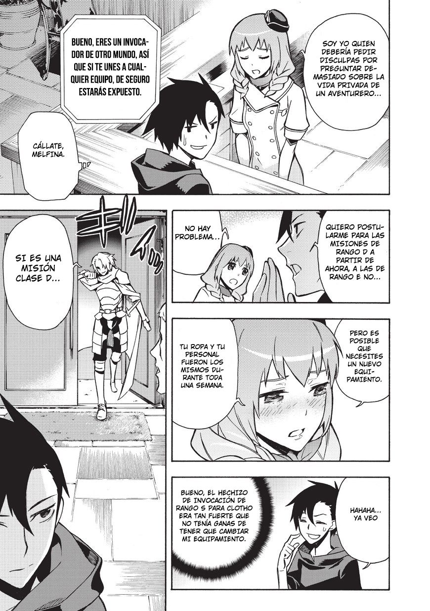 Kuro no Shoukanshi Capitulo 2: Dark Spirit Knight I página 12