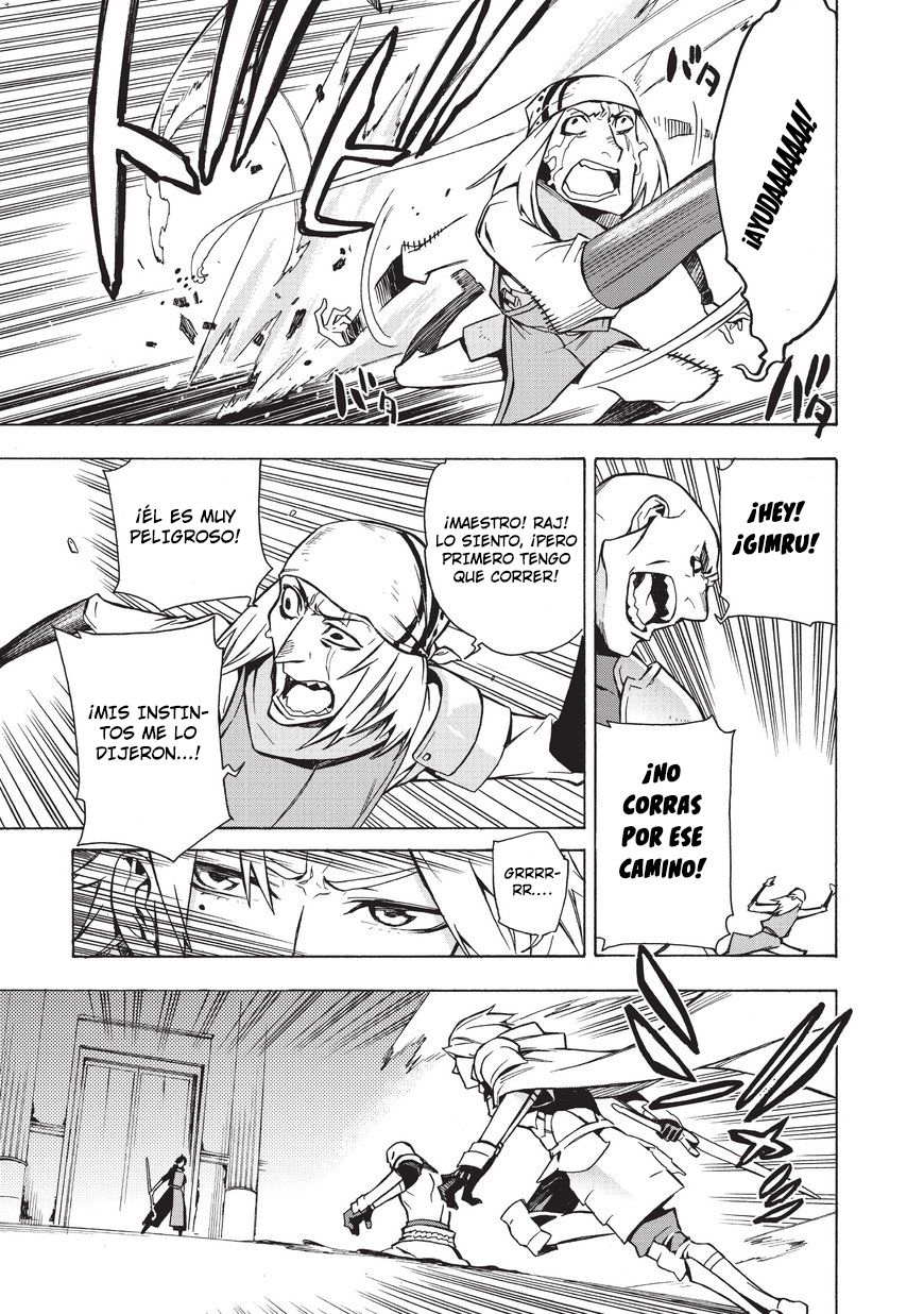 Kuro no Shoukanshi Capitulo 2: Dark Spirit Knight I página 35