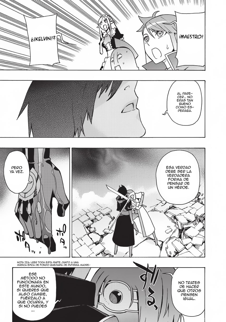 Kuro no Shoukanshi Capitulo 20: El Héroe IV página 19