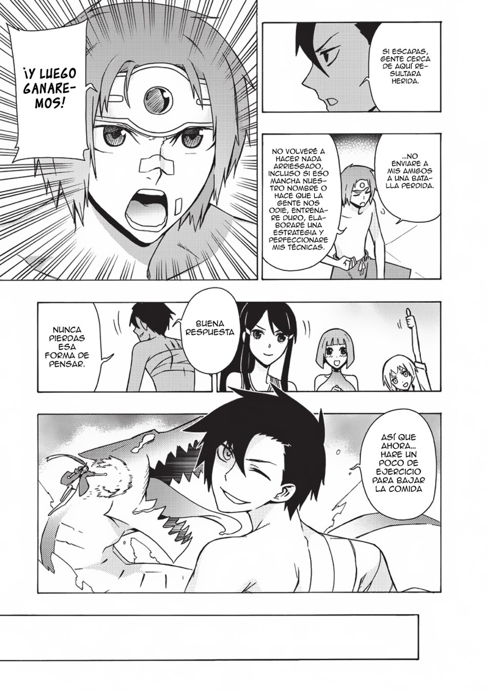 Kuro no Shoukanshi Capitulo 21: El Quinto Héroe. página 14