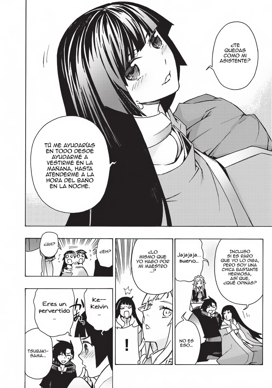 Kuro no Shoukanshi Capitulo 22: Torage, Reino del Agua página 14