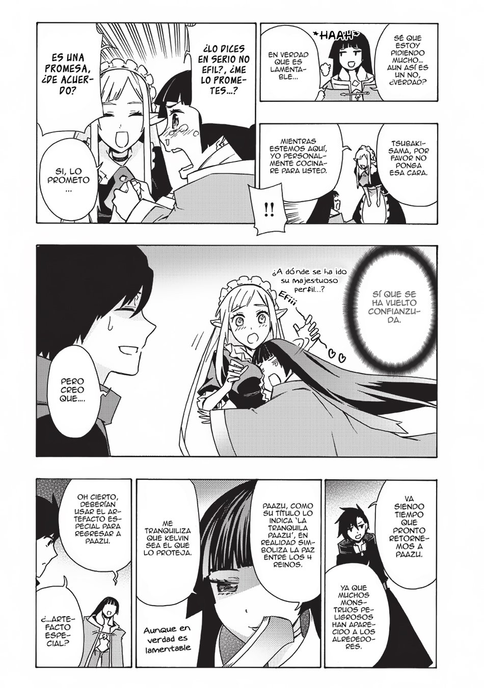 Kuro no Shoukanshi Capitulo 22: Torage, Reino del Agua página 15