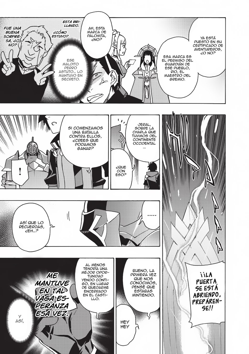 Kuro no Shoukanshi Capitulo 22: Torage, Reino del Agua página 17