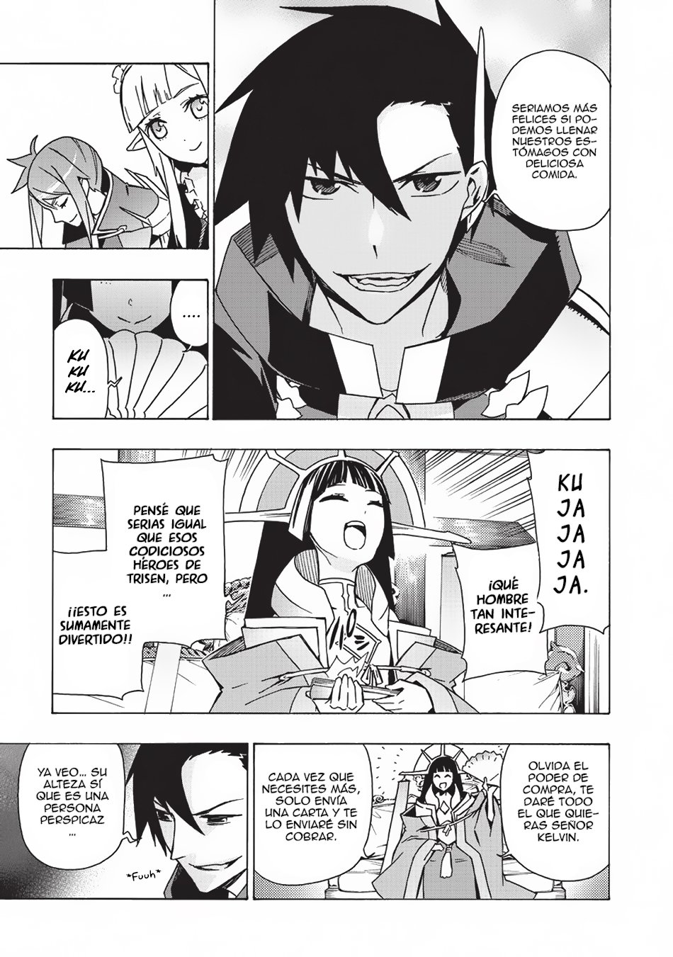 Kuro no Shoukanshi Capitulo 22: Torage, Reino del Agua página 9