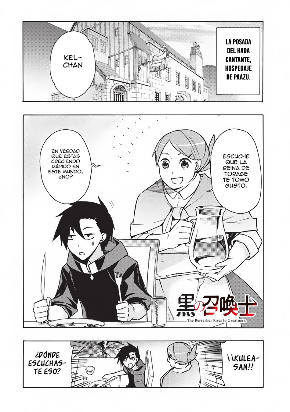 Kuro no Shoukanshi Capitulo 23: Una Nueva Familia I página 3
